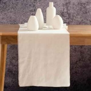Linkslove 100% French Linen Table Runner